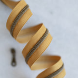 Monster Snot - #5 Bronze Nylon Zipper Tape