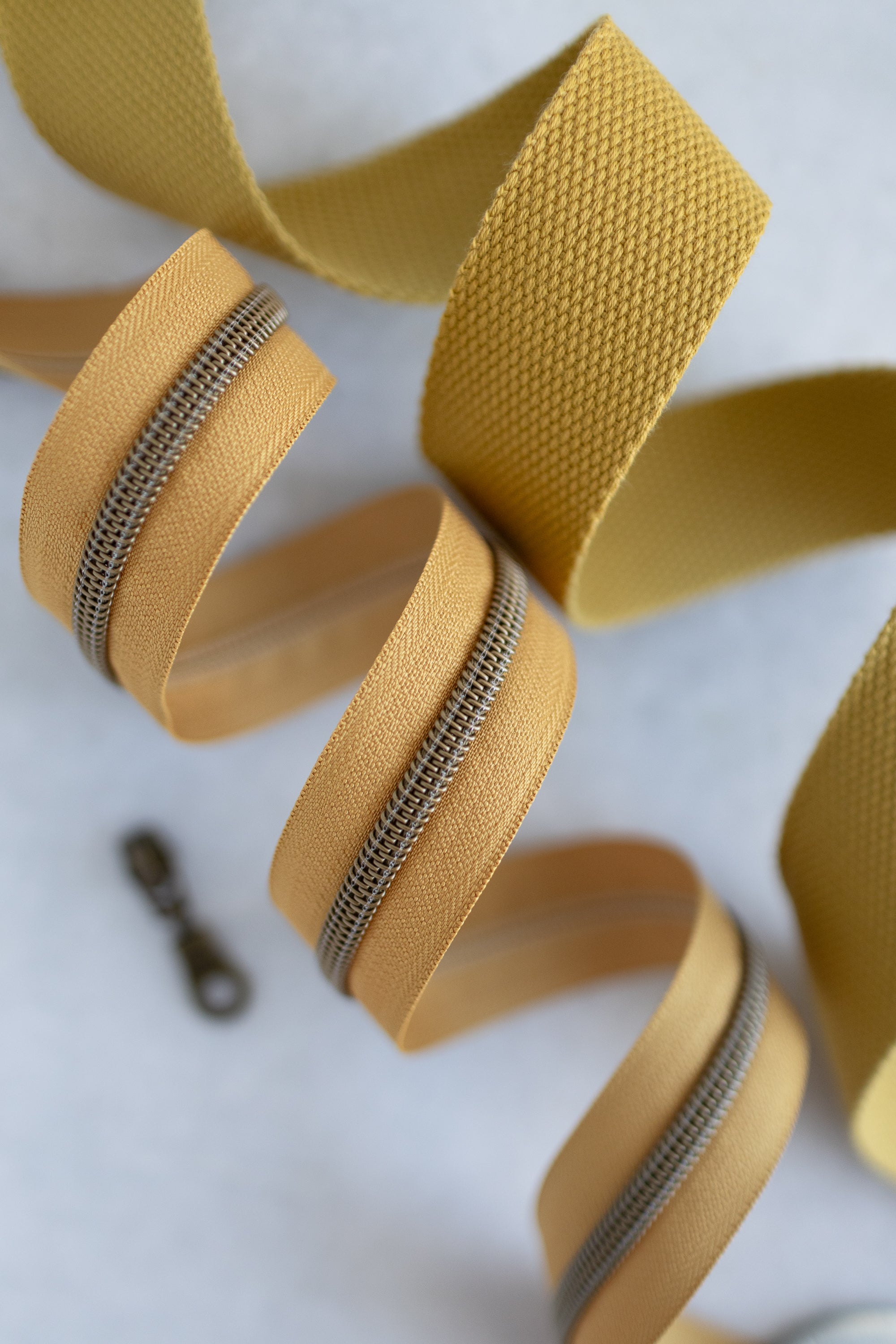 Monster Snot - #5 Bronze Nylon Zipper Tape