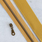 Monster Snot - #5 Bronze Nylon Zipper Tape