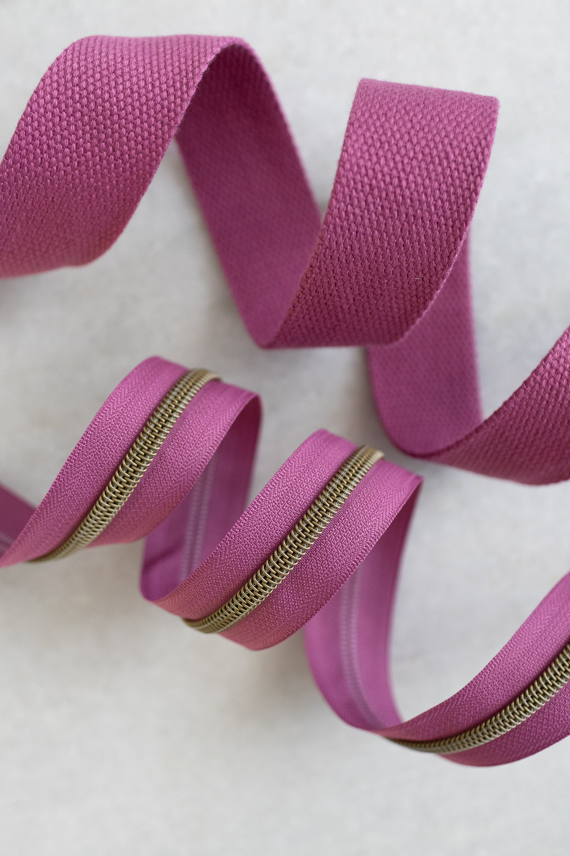 Orchid - #5 Bronze Nylon Zipper Tape