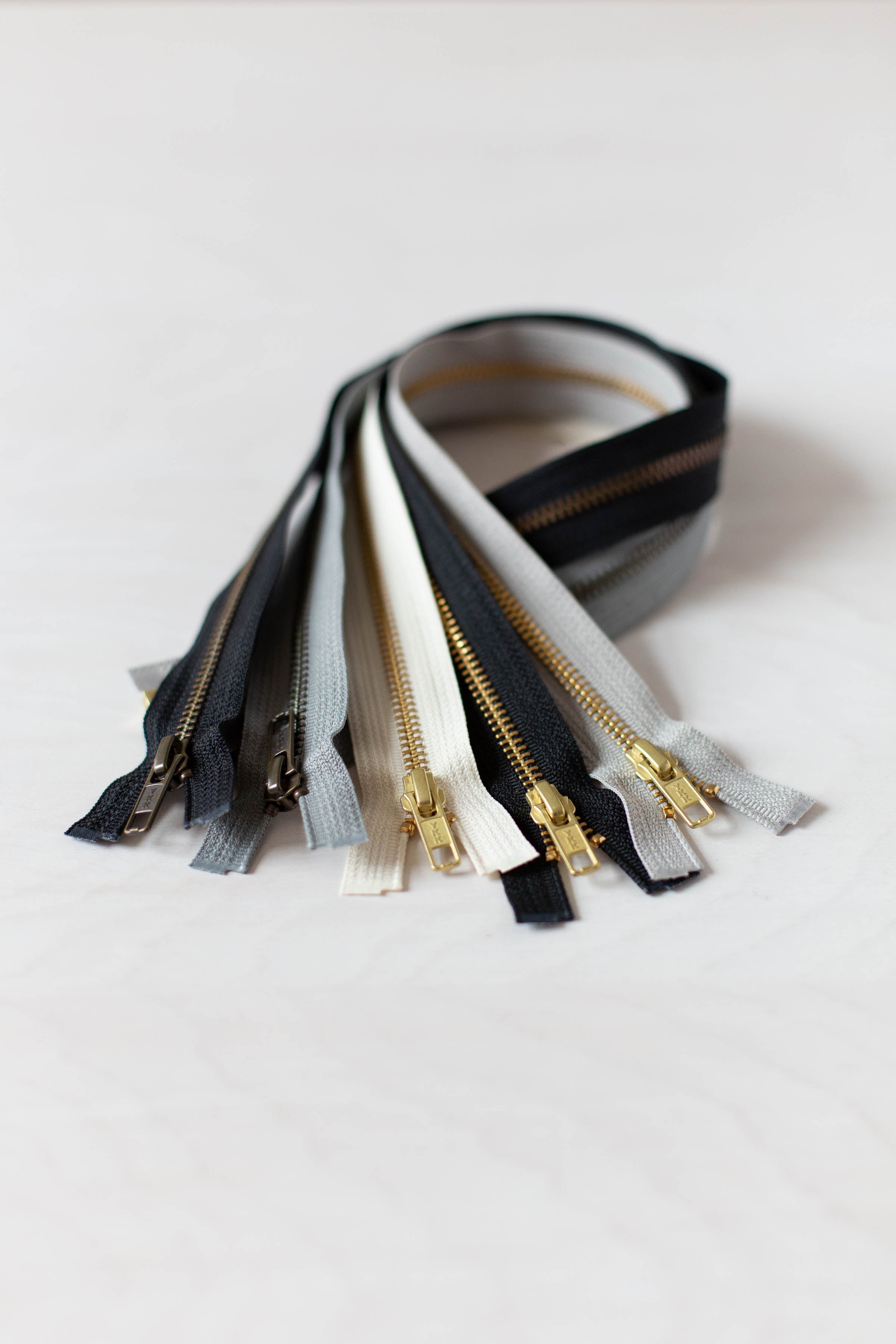 20" Metal Jacket Zipper