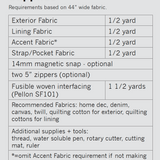 241 Tote Pattern