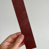 Leather Piece for Minimalist Wallet Snap Tab