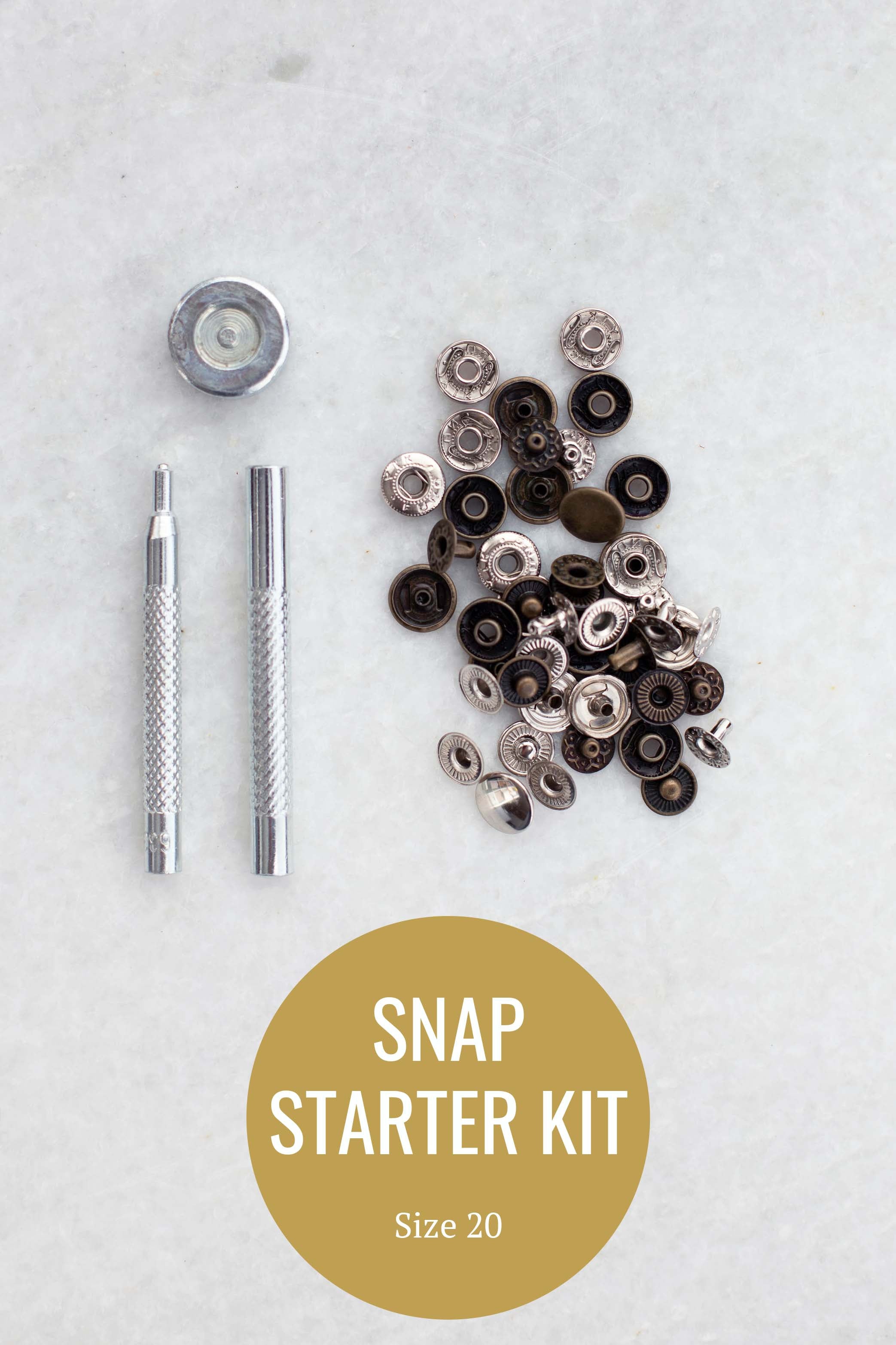 Metal Spring Snap Starter Kit
