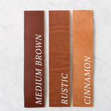 Leather Piece for Minimalist Wallet Snap Tab