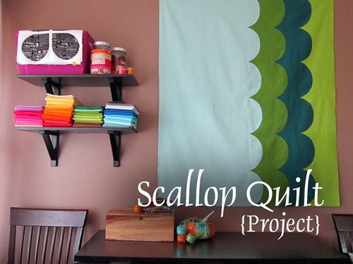 Scallop Quilt project