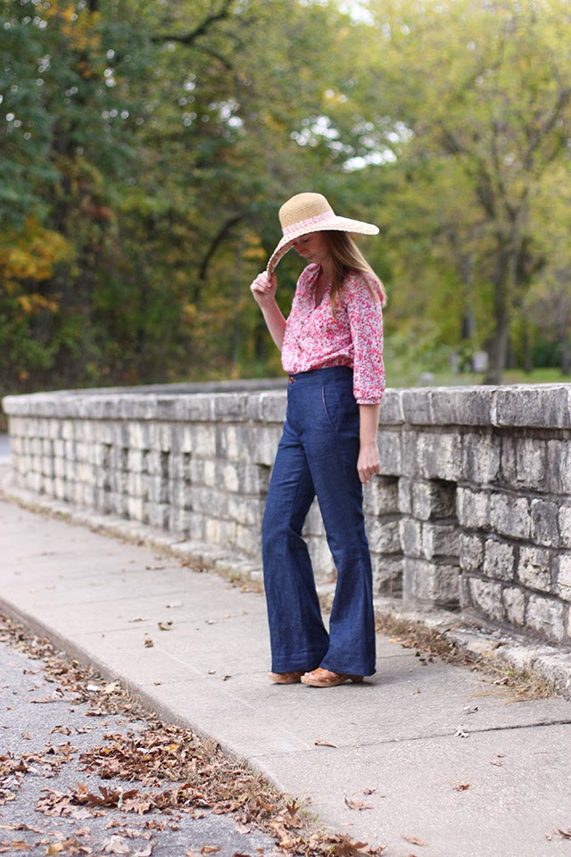 those 70s high waisted flare jeans: Project Sewn - Noodlehead