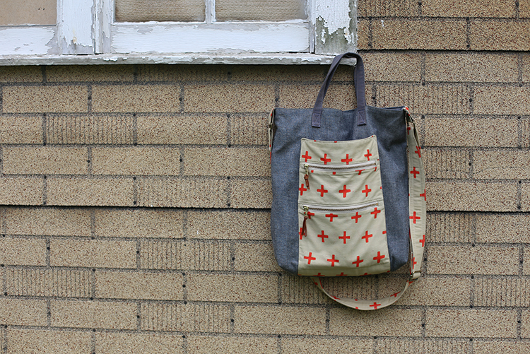 Gingham Tote from Handmade Style by Anna Graham