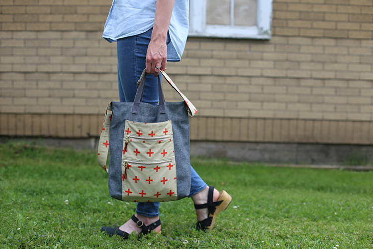 Gingham Tote from Handmade Style by Anna Graham
