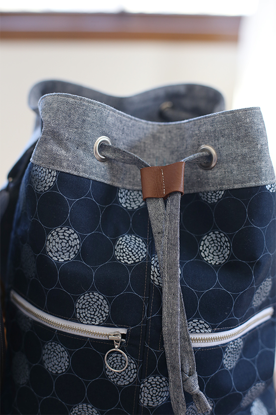 Zip Top Tote + Bucket Bag patterns from Handmade Style by Anna Graham
