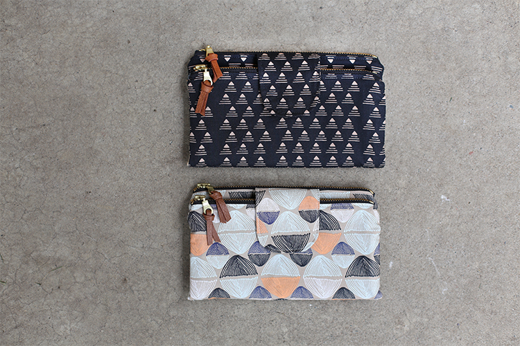 Double Zip Wallet project from Handmade Style by Anna Graham
