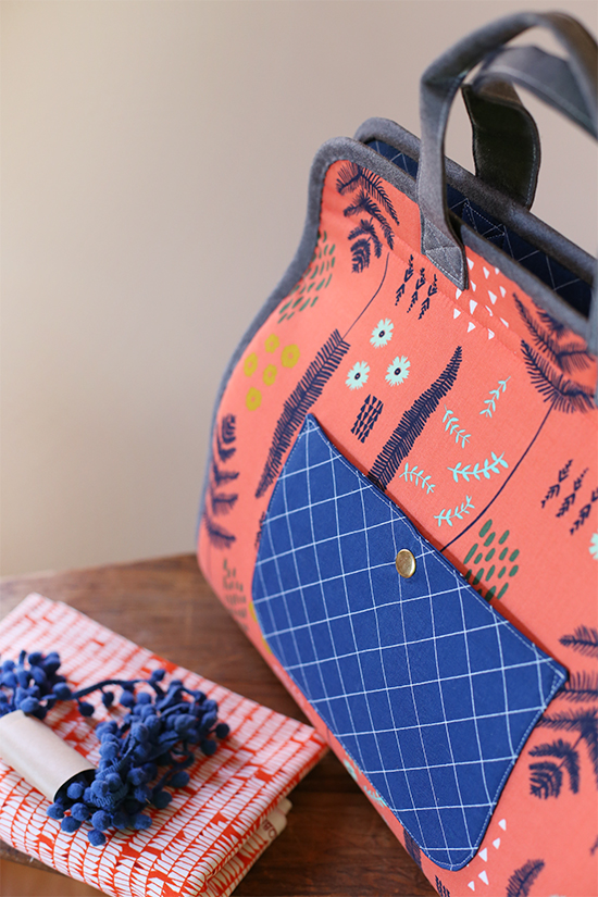 Maker's Tote PDF sewing pattern by Anna Graham | Noodlehead