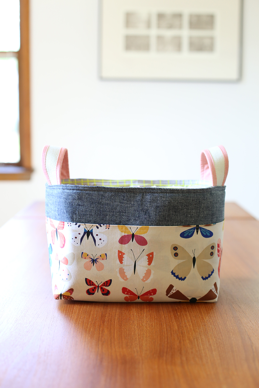 Butterfly Divided Basket by Anna Graham \ Noodlehead