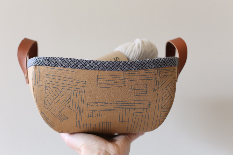 Tiny Treasures Basket & Tray Free Pattern - Noodlehead