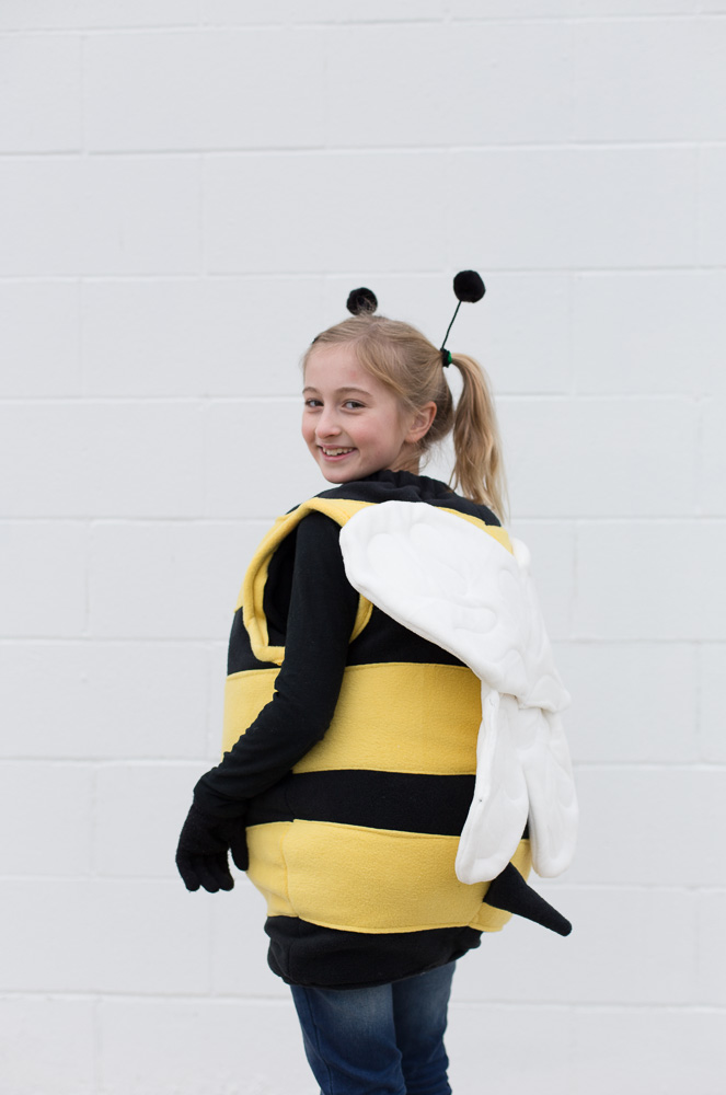 Bumblebee Costume for Emily - Noodlehead
