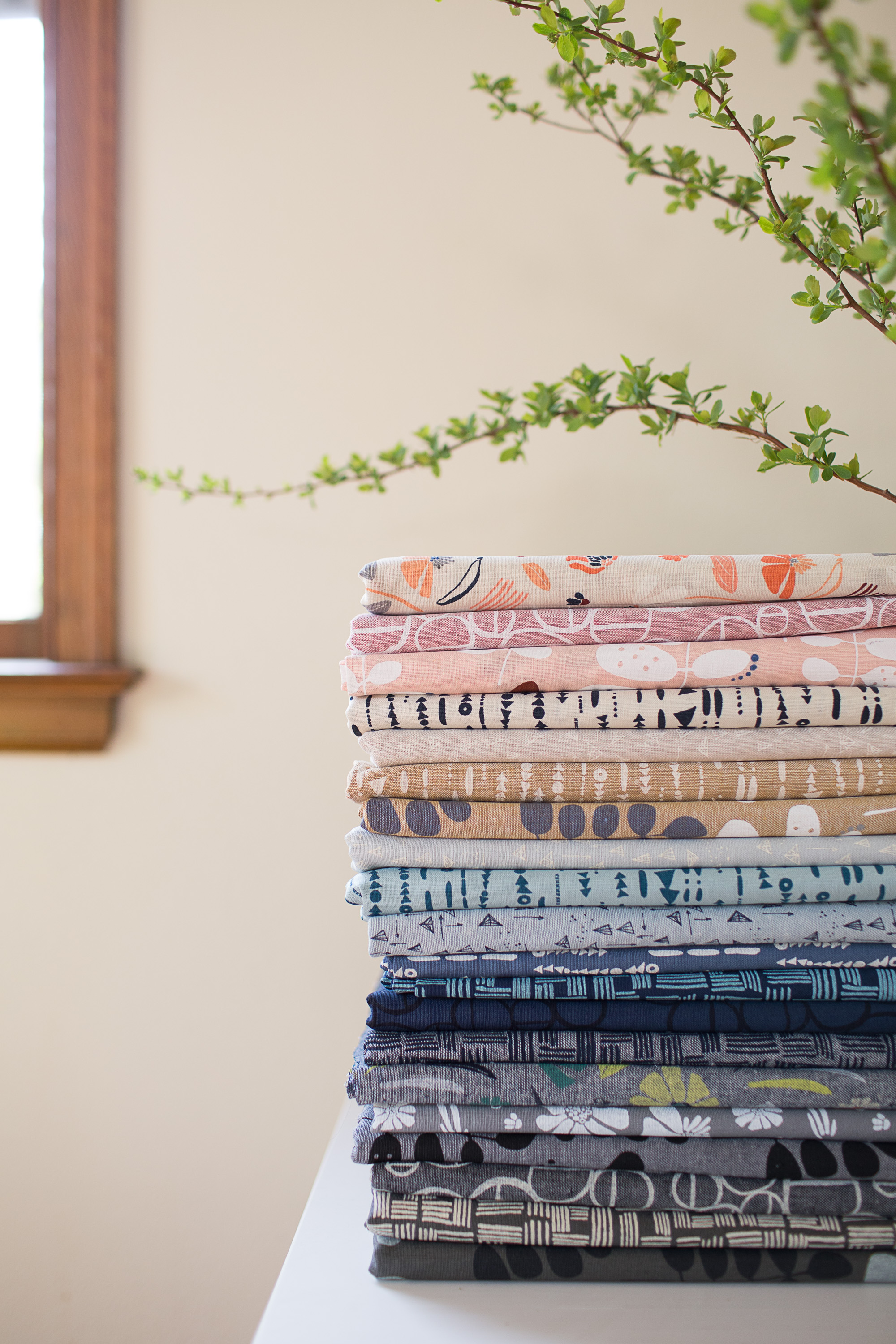 Forage fabric collection by Anna Graham - Noodlehead
