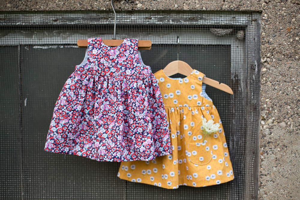 Two Tiny Baby Dresses - Noodlehead