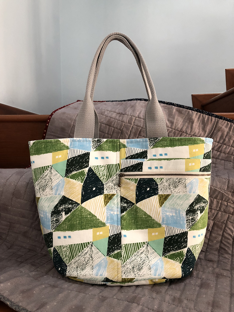 Crescent Tote and Redwood Tote Pattern Testers - Noodlehead