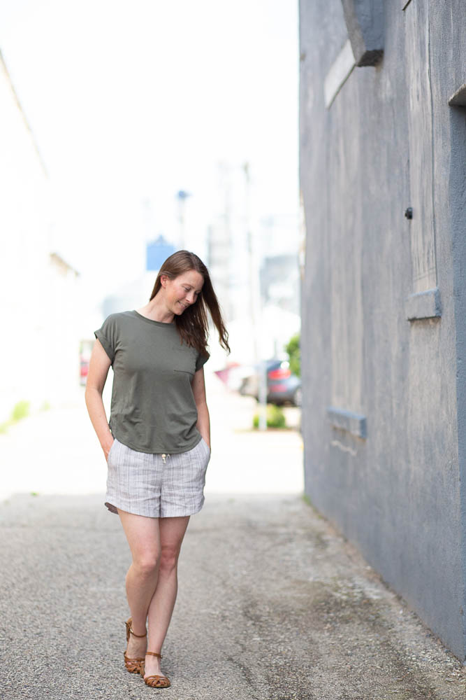 Spring Shorts in Linen - Noodlehead
