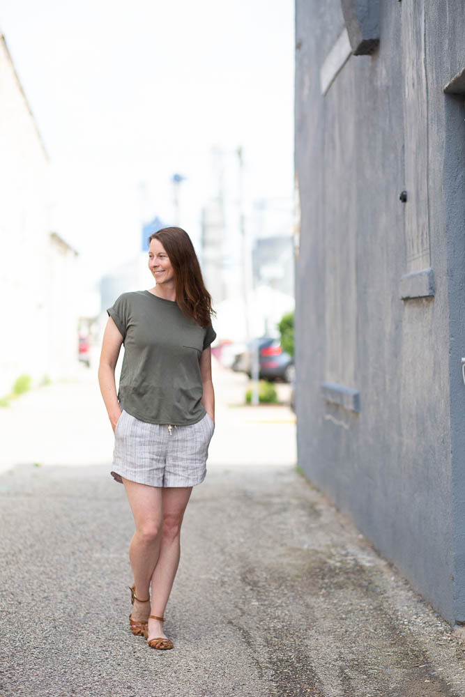 Spring Shorts in Linen - Noodlehead