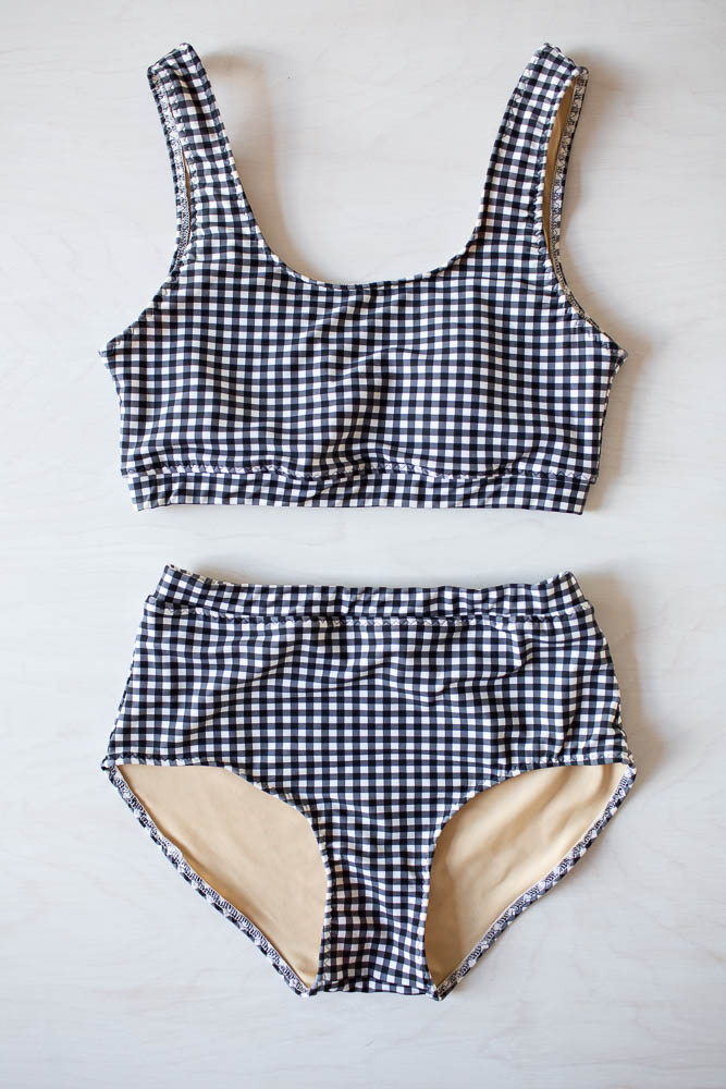 Cottesloe Swim Suit - View D by Megan Nielsen Patterns (sewn by Anna Graham - Noodlehead)