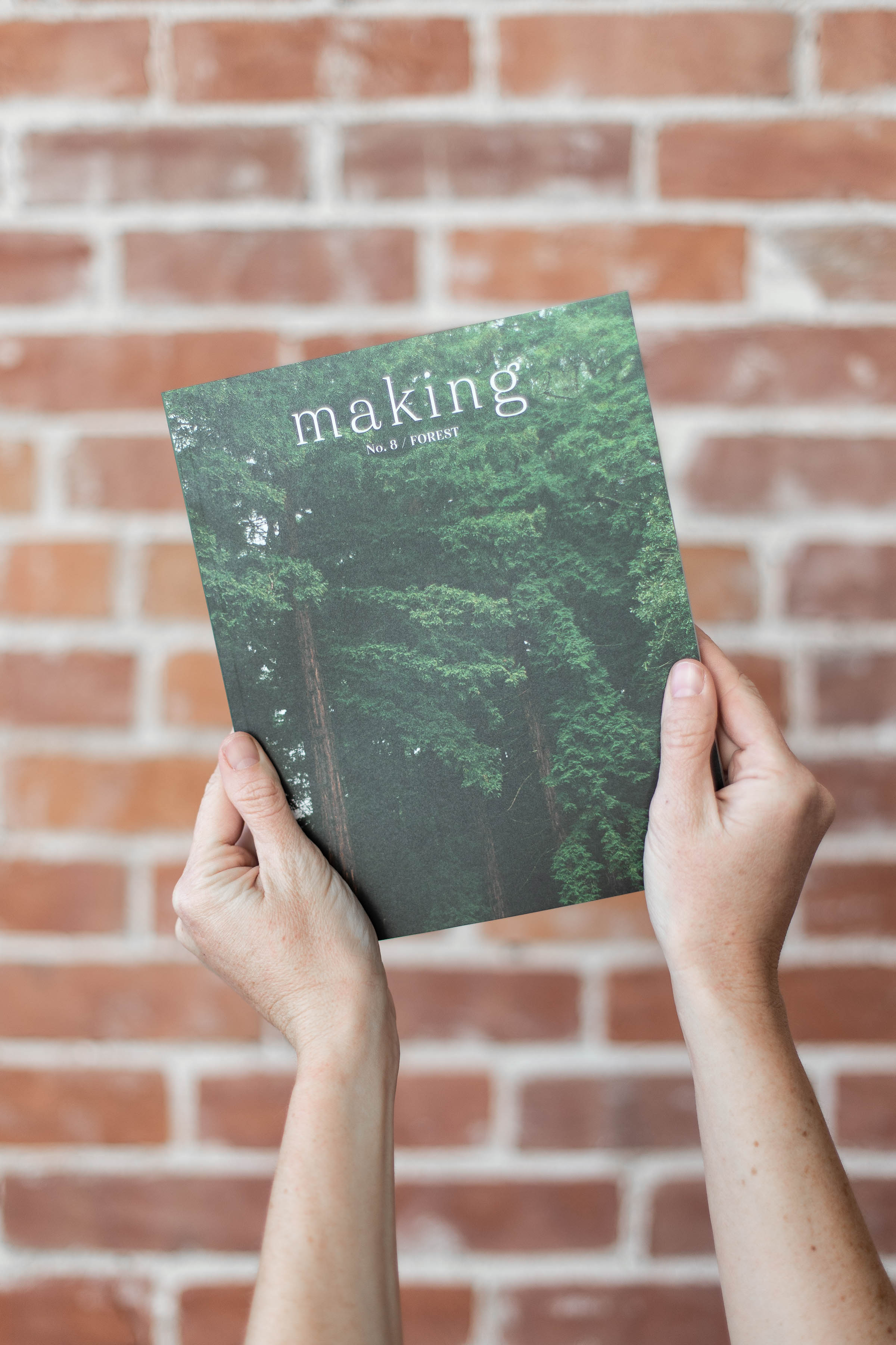 Wood Carrier: Making Magazine No. 8 / Forest - Noodlehead