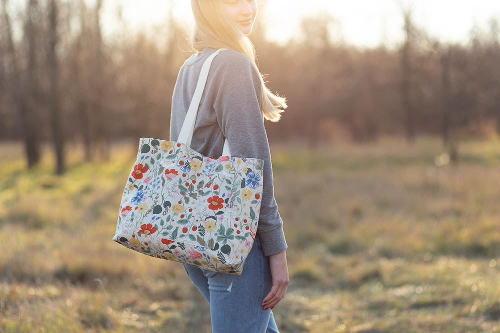Floral Pepin Tote - Noodlehead