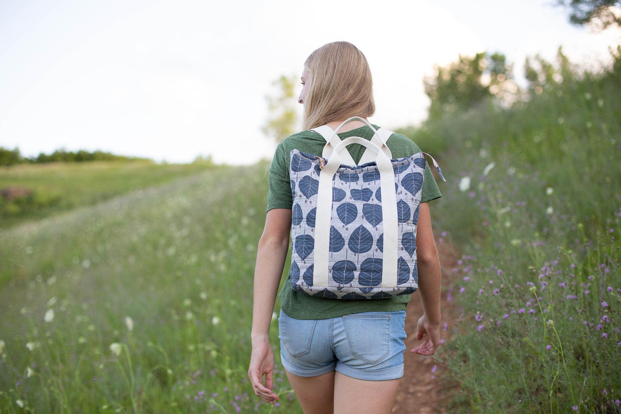 quilted Buckthorn Backpack pattern
