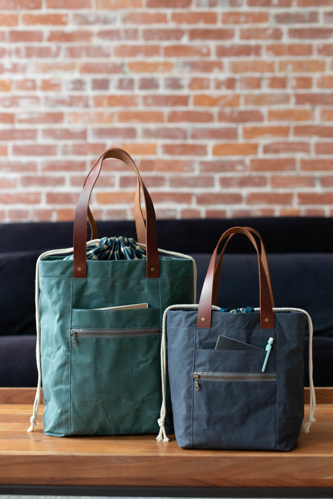 Single-fabric Firefly Totes