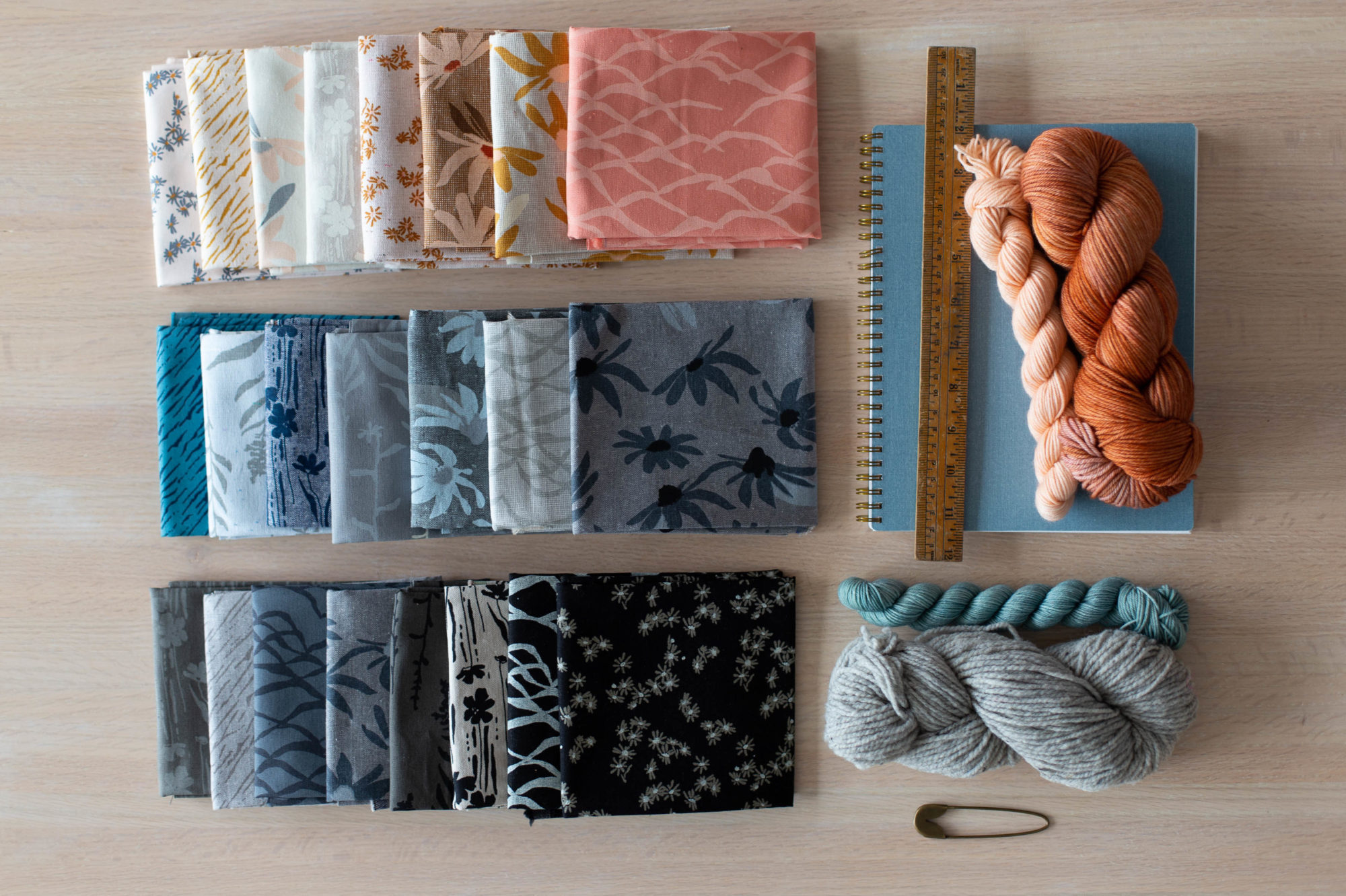 Around the Bend fabric collection, coming June 2022!